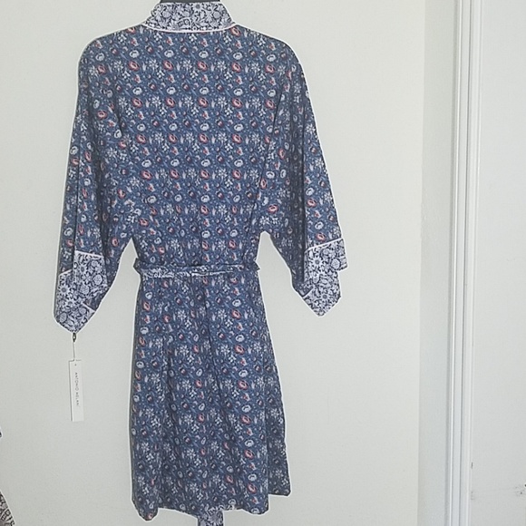 🆕️ Antonio Melani Liberty Fabric Forest Road Robe - Picture 5 of 9